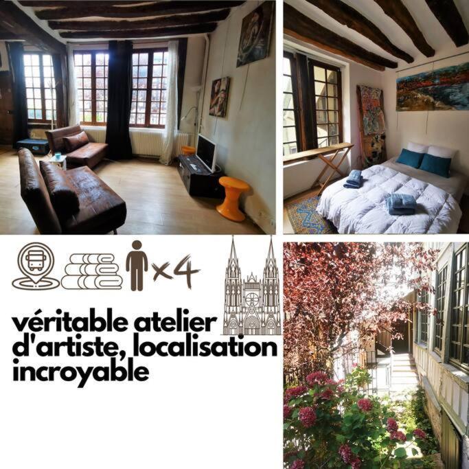 L'Atelier Des Chanoines Rouen Exterior foto
